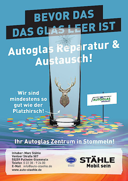 Stähle - Ihr Autoglaser in Pulheim Stommeln
